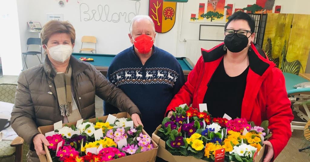 Ein blumiger Fr&uuml;hlingsgru&szlig; f&uuml;r die B&uuml;rger
